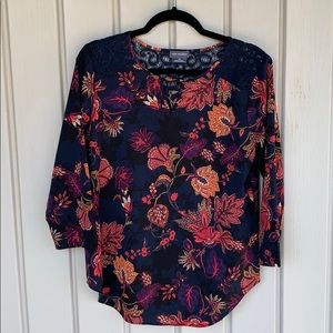 VanHusen Floral Top
